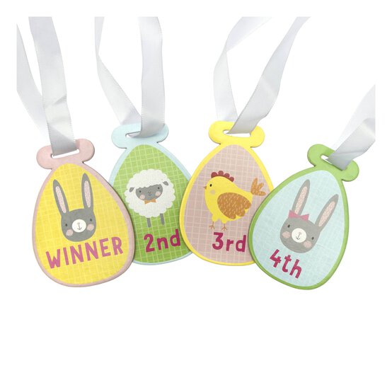 Egg and Spoon Race Set 16 Pieces image number 4