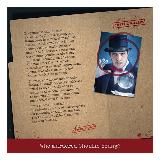 Cryptic Killers: Murder at the Magic Mirror Casino image number 2