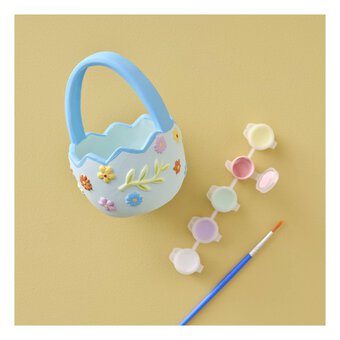 Paint Your Own Ceramic Easter Basket 19cm