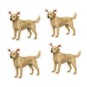 Antler Dog Card Toppers 4 Pack image number 1