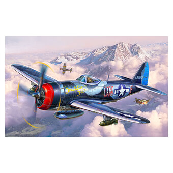 Revell P-47m Thunderbolt Model Set 1:72