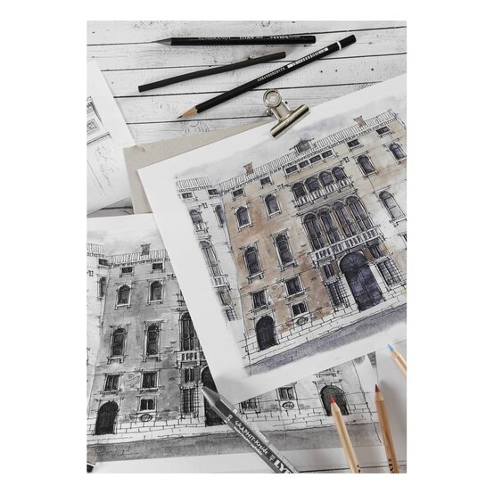 Canson Sand Grain Grey Mixed Media Paper A4 40 Sheets image number 2