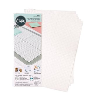 Sizzix Sticky Grid Sheets 5 Pack image number 3
