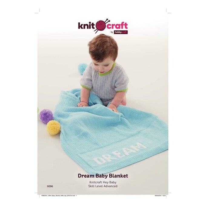 Knitcraft Dream Baby Blanket Digital Pattern 0096