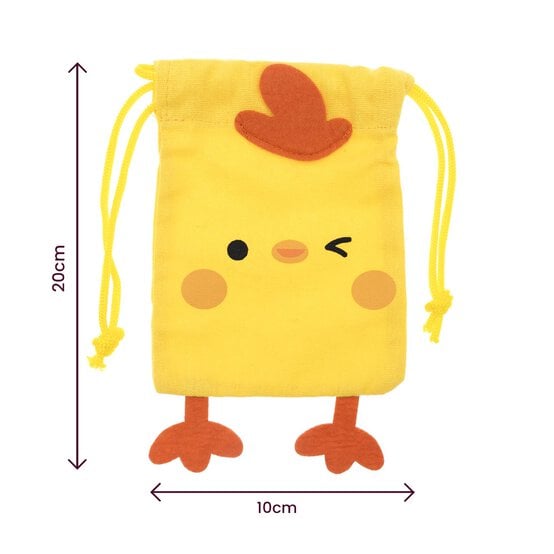 Easter Chick Mini Drawstring Pouch image number 5