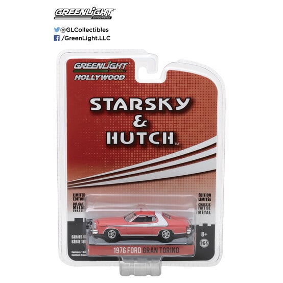 Starsky & Hutch 1976 Ford Gran Torino Diecast Model 1:64 image number 1