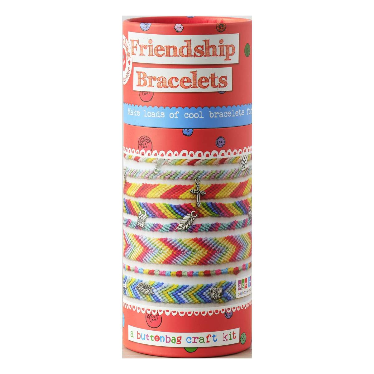 Buttonbag Friendship Bracelets Craft Kit Hobbycraft