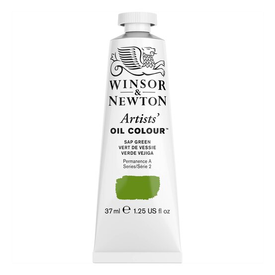 Winsor and Newton Artists Oil Colour Rose Sap Green 37ml image number 1