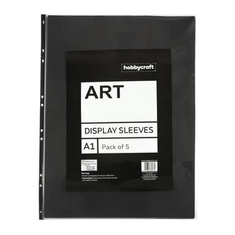 Display Sleeves A1 5 Pack