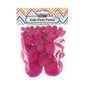 Dark Pink Pom Poms 60 Pack image number 4