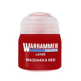 Warhammer Wazdakka Red Layer Paint 12ml