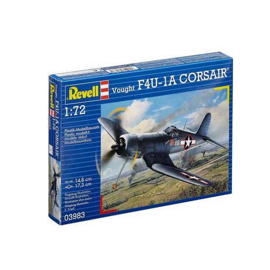 Revell Vought F4U-1A Corsair Model Kit 1:72 image number 1