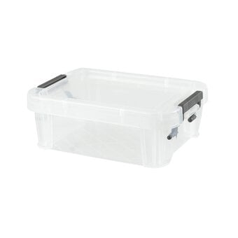 Whitefurze Allstore 0.3 Litre Clear Storage Box