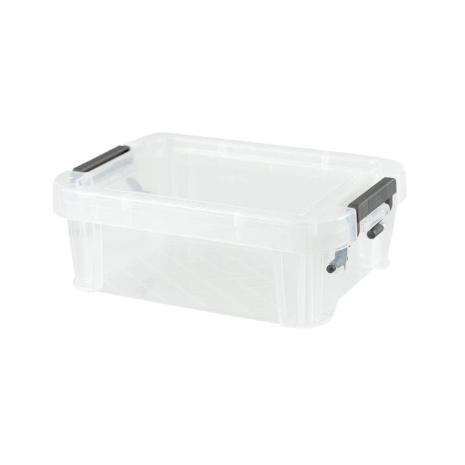 Whitefurze Allstore 0.3 Litre Clear Storage Box image number 1