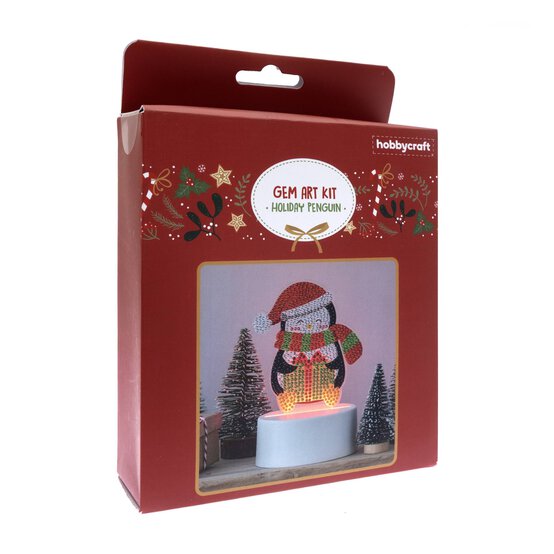 LED Gem Art Penguin Kit image number 3
