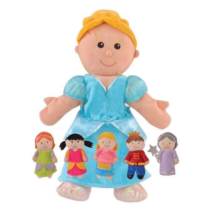 Fiesta Crafts Cinderella Hand and Finger Puppets image number 1