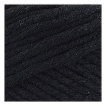 Lion Brand Black Mac-Re-Me Yarn 200g