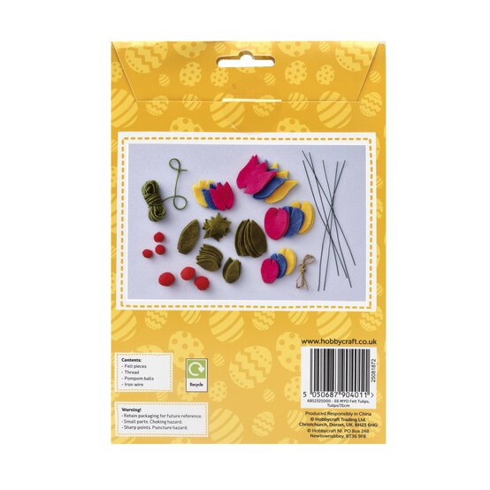 Make Your Own Felt Tulips Kit image number 4
