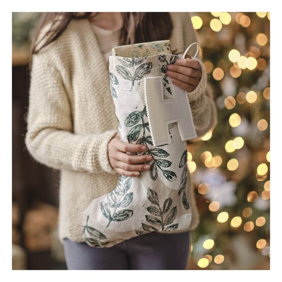 Linen Christmas Stocking 50 Pack Bundle image number 3