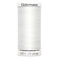 Gutermann White Sew All Thread 250m (800) image number 1