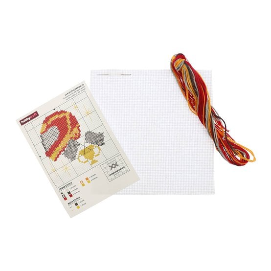 Mini Racing Helmet Cross Stitch Kit image number 3