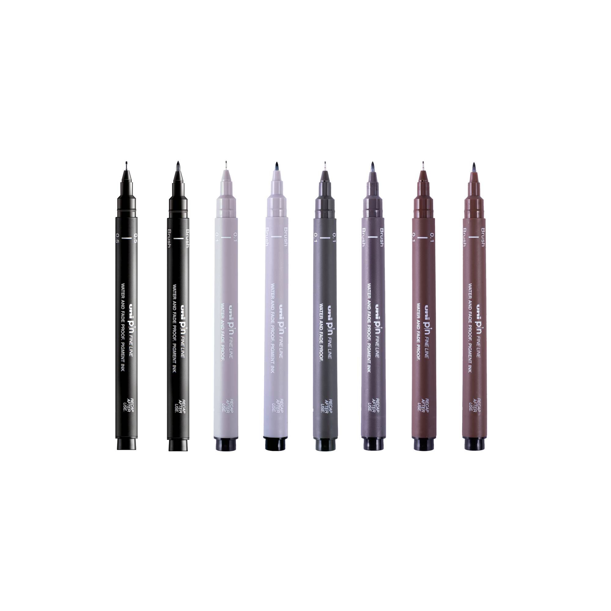 Uni-ball PIN Creative Strokes Fineliners 8 Pack | Hobbycraft