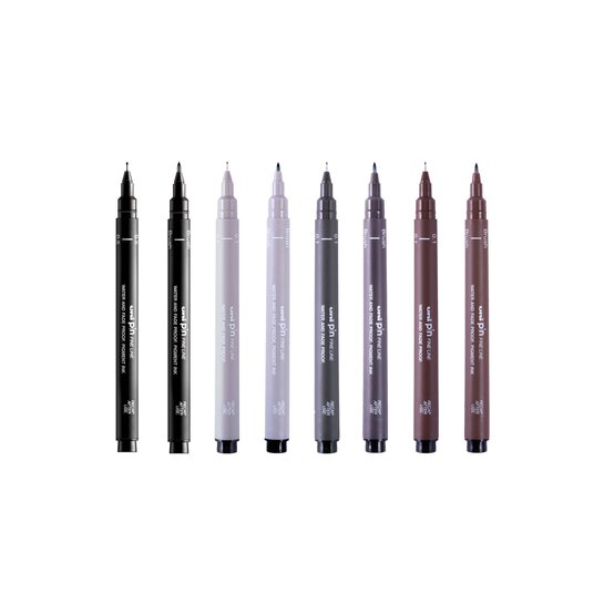 Uni-ball PIN Creative Strokes Fineliners 8 Pack image number 1