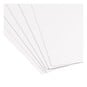 White Premium Hammered Card A4 10 Pack image number 3