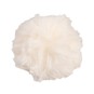 Cream Faux Fur Pom Pom 11cm image number 1