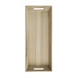 White Wash Wooden Tray 48cm x 20cm x 5cm image number 3