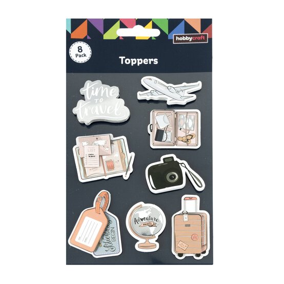 Travel Card Toppers 8 Pack image number 4