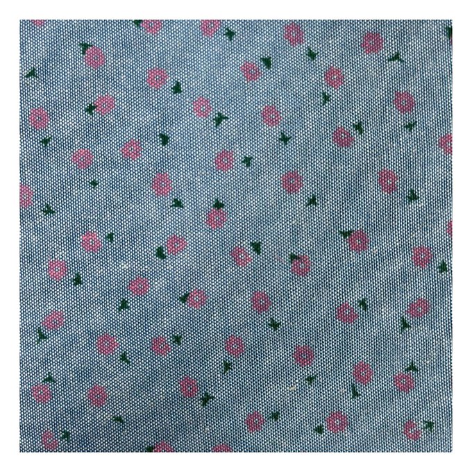 Ditsy Floral Polycotton Print Fabric by the Metre image number 1