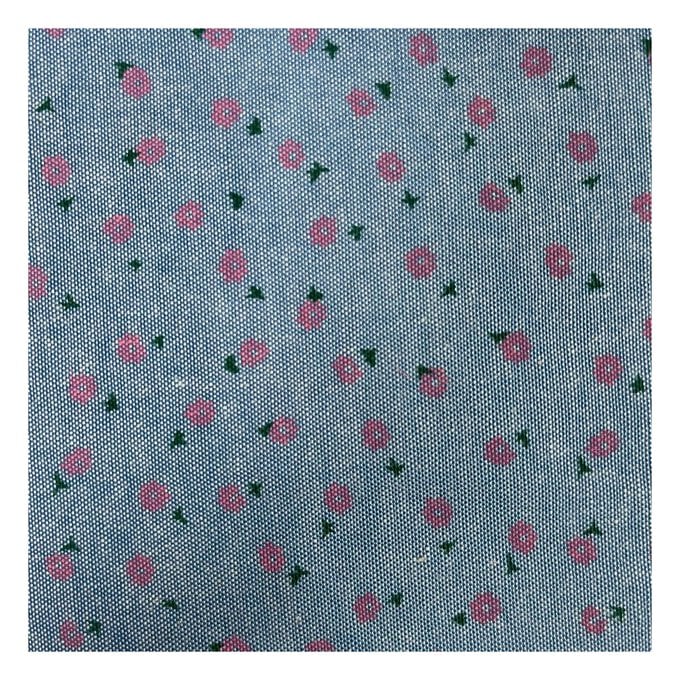 Ditsy Floral Polycotton Print Fabric by the Metre image number 1