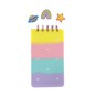 Mini Pastel Notebook with Charms image number 1