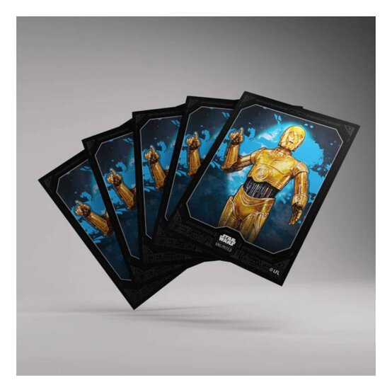 Gamegenic Star Wars: Unlimited C-3PO Art Sleeves 60 Pack  image number 2