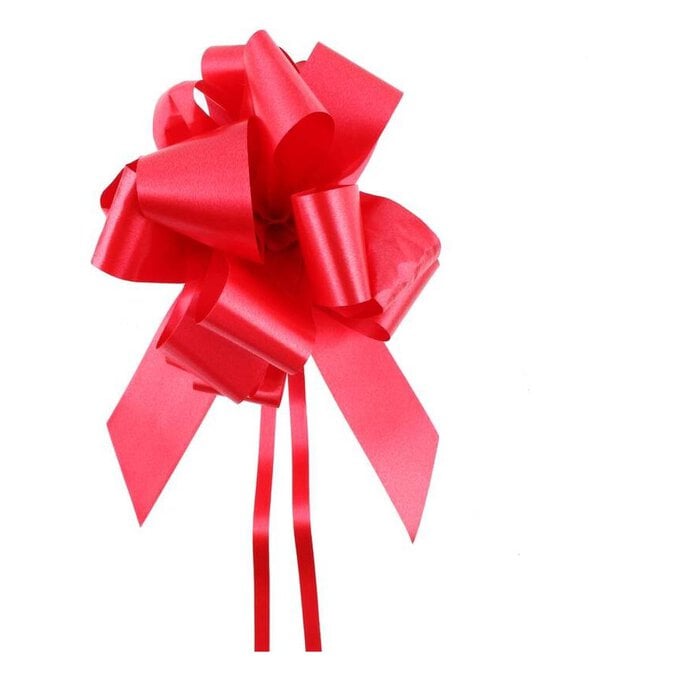 Red Pull Bow 3cm image number 1