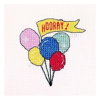 Balloons Mini Cross Stitch Kit image number 2