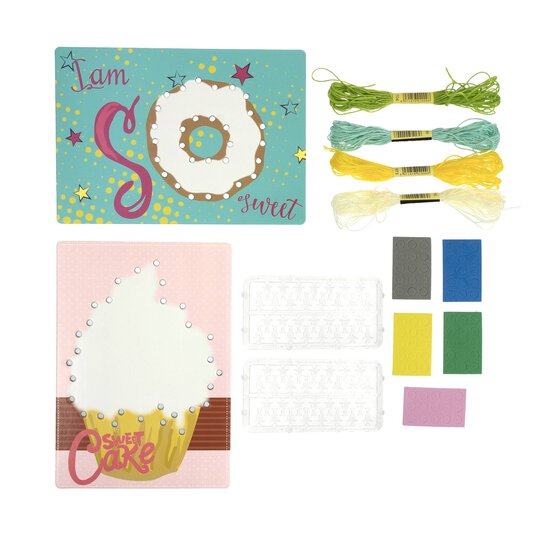 Make Your Own Cactus and Doughnut String Art Kit image number 3