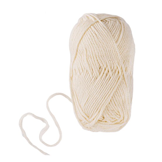 Knitcraft Cream Tiny Friends Yarn 25g image number 3