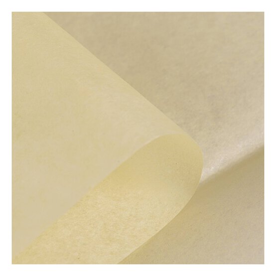 Pale Yellow Tissue Paper 50cm x 75cm 6 Pack image number 2