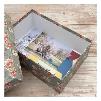 Botanical Photo Box 11cm x 20cm x 29cm
