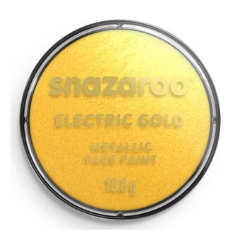 Snazaroo Electric Gold Metallic Face Paint 