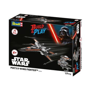 Revell Build & Play Star Wars Poe&rsquo;s X-Wing Fighter Model Kit 1:78