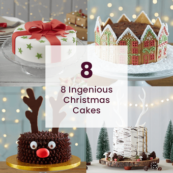 8 Ingenious Christmas Cakes