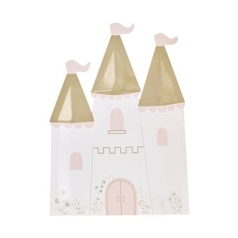 Ginger Ray Princess Castle Paper Plates 8 Pack
