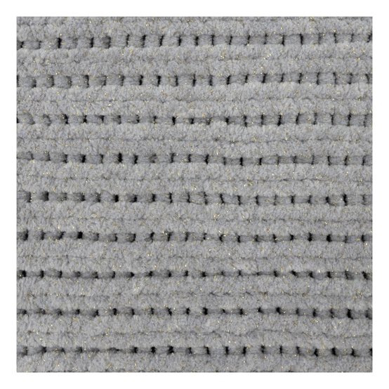 Knitcraft Grey Plushie Sparkle Yarn 100g image number 2