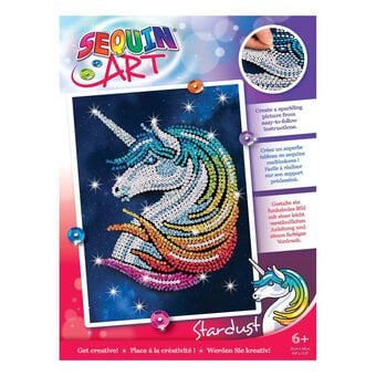 Stardust the Unicorn Sequin Art Kit