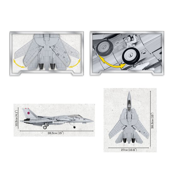 COBI Top Gun F-14A Tomcat Set 1:48 image number 3