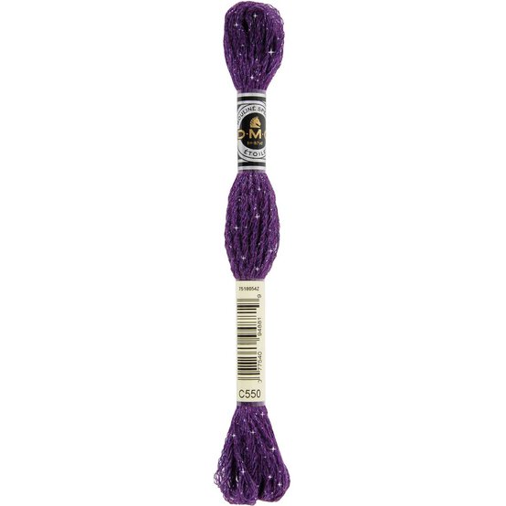 DMC Deep Purple Mouline Etoile Cotton Thread 8m (C550) image number 3