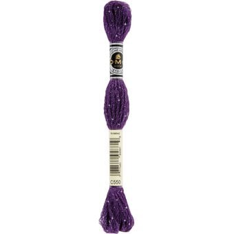 DMC Deep Purple Mouline Etoile Cotton Thread 8m (C550) image number 3